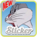 stickers bunny diciendo no para whatsapp android application logo